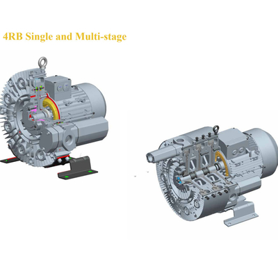 Ventilateur à haute pression de compresseur de la fan 4RB de la Manche industrielle de côté électrique